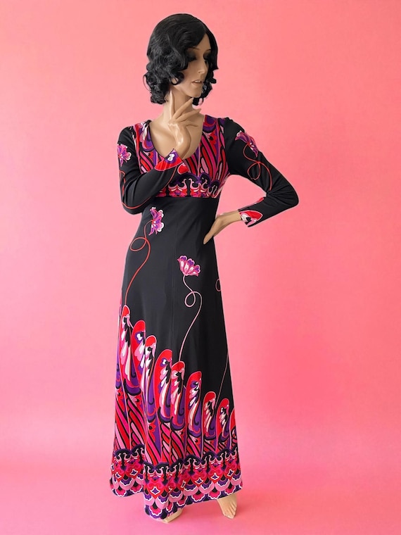 beige striped maxi dress Azari Beige Multi Stripe Maxi Dress - US 12