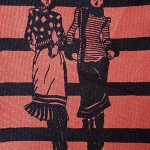 Veste chemise imprimée fantaisie vintage des années 70, dame de la mode 12 14