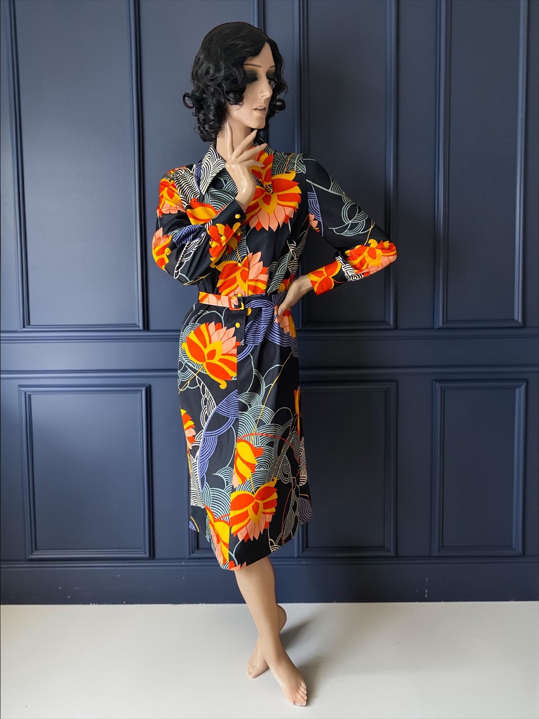 70s Swedish Dress Vintage - Etsy