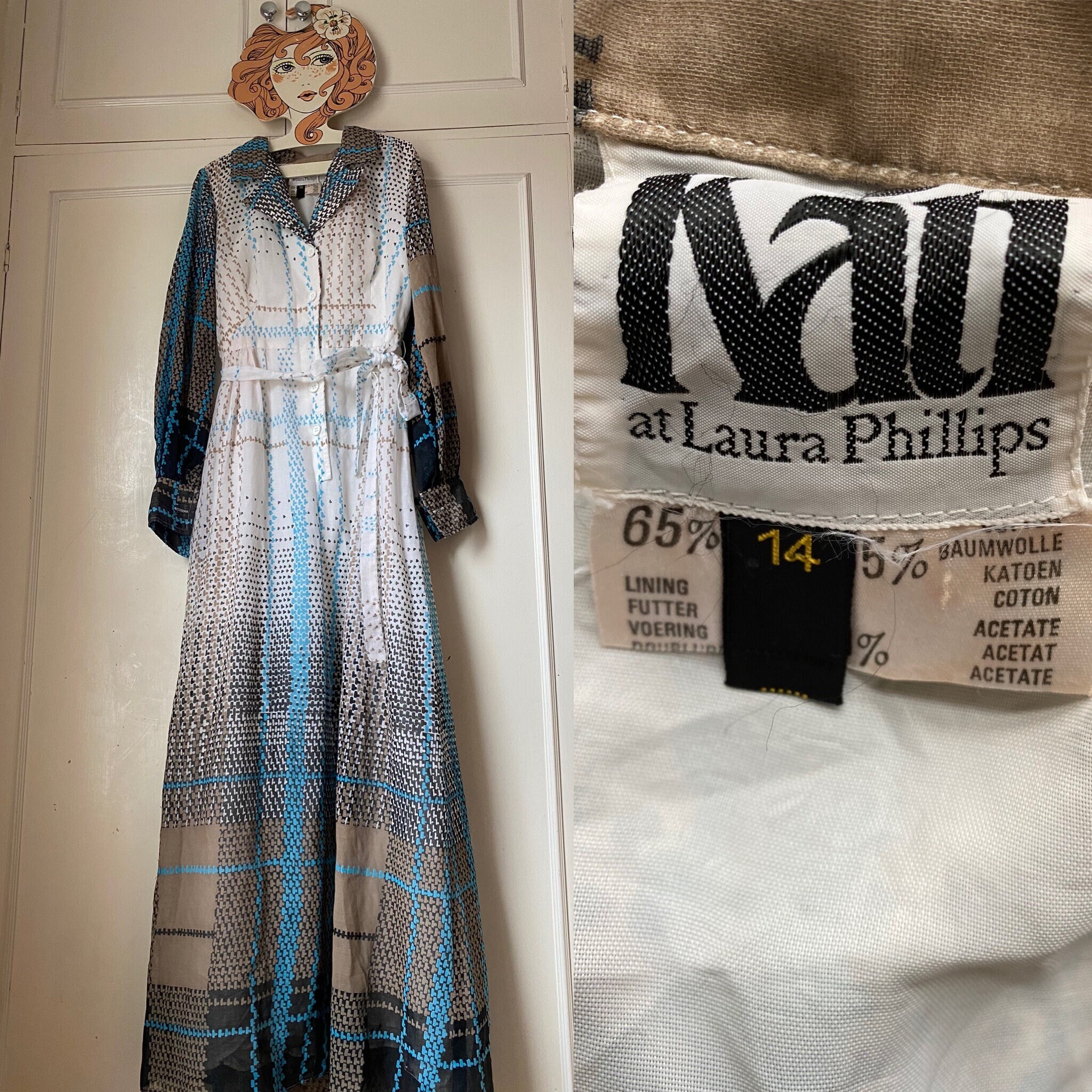 Maxi dress katoen hotsell