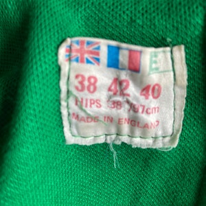 Vintage Green Printed 1970s Dress 14 main image 0