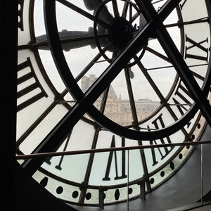 Musée d’Orsay Clock, Paris, France (portrait orientation)