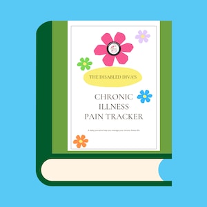 The Disabled Diva&#39;s 30-Day Printable Chronic Illness Pain Tracker with Bonus Custom Pain Scale and Chart