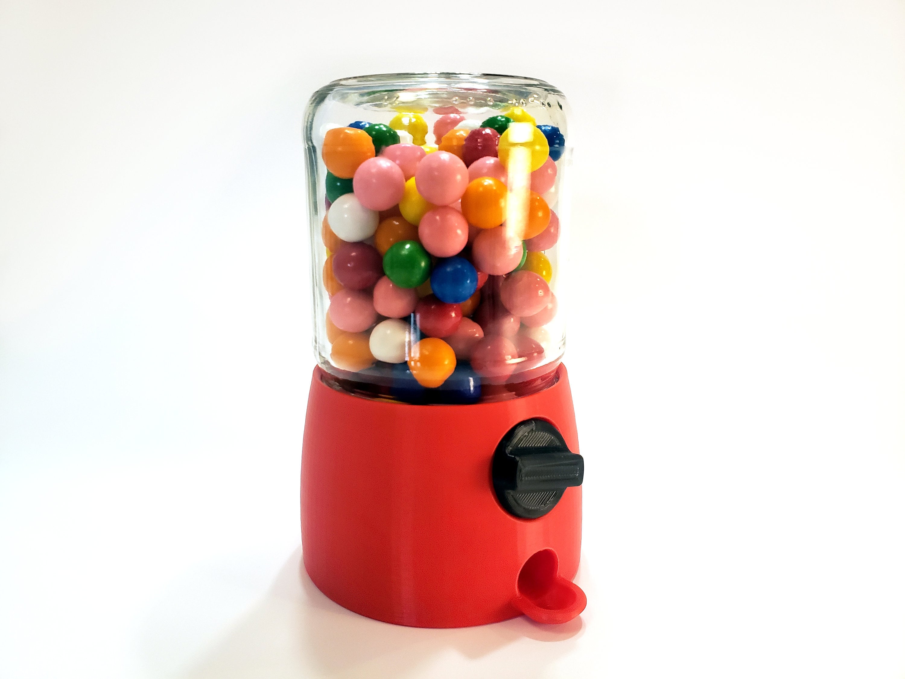 Gumball Machine 3D Printed for Mason Jar - Etsy
