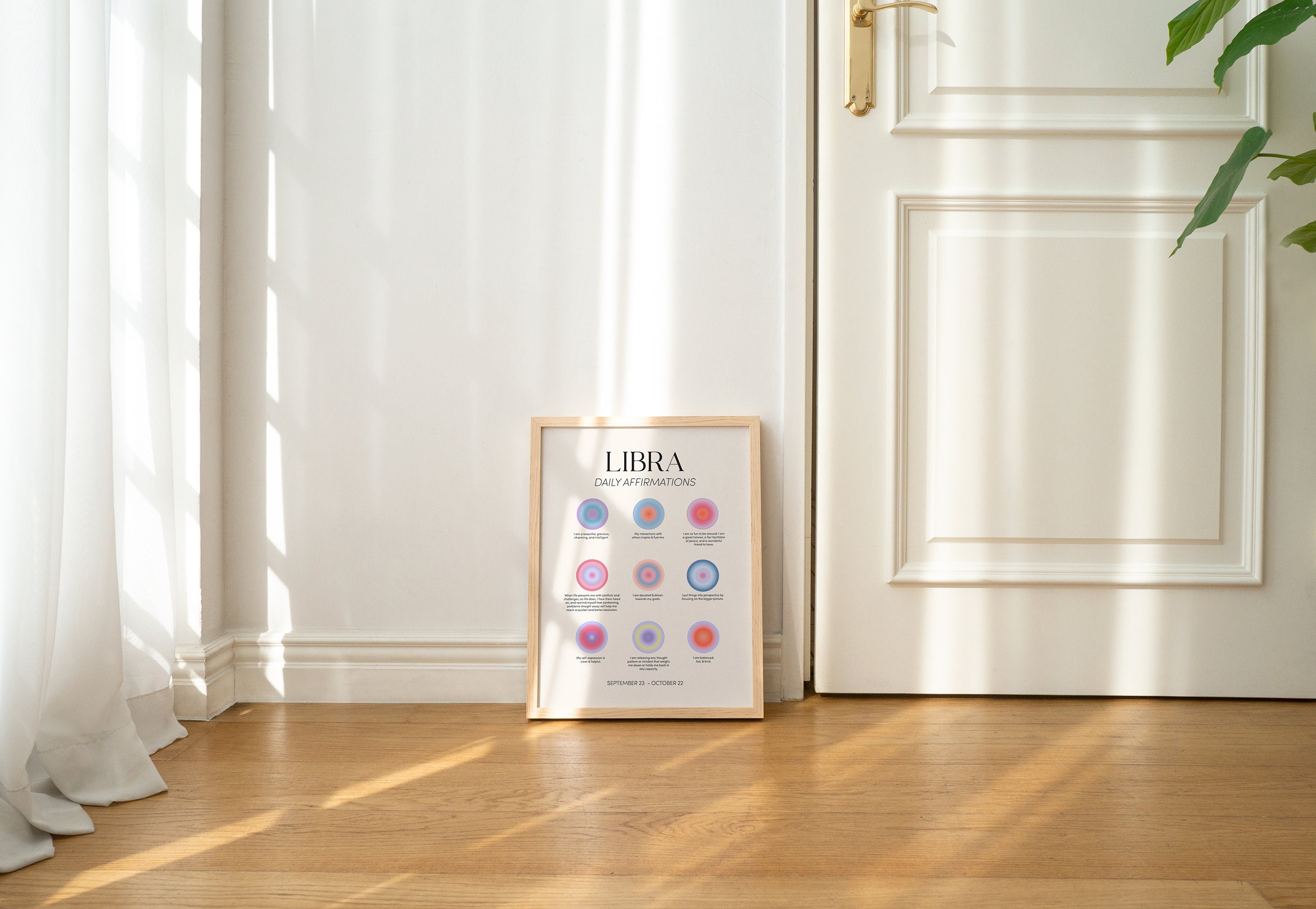 Discover Libra Wall Art, Libra Gifts, Libra Zodiac Affirmation Print, Libra Art Print Zodiac Posters