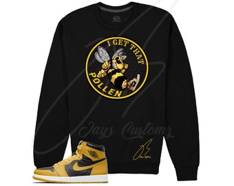 black and yellow jordan 12 moletom com capuz