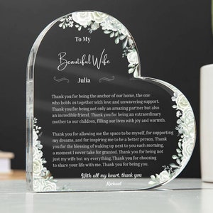 Sentimental gifts for husband christmas clearance
