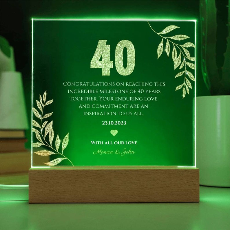 40th-wedding-anniversary-40th-anniversary-gift-for-friends-etsy