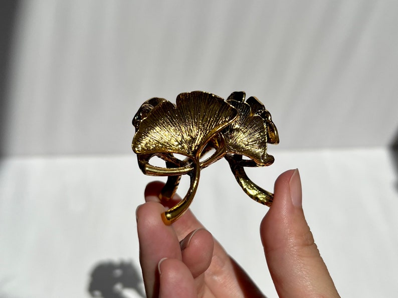 Golden Gingko Crystal Sphere Display Stand Holder Etsy Australia