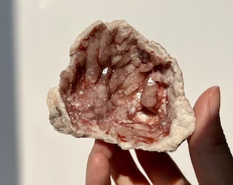 Argentinian Raw Pink Amethyst Geode