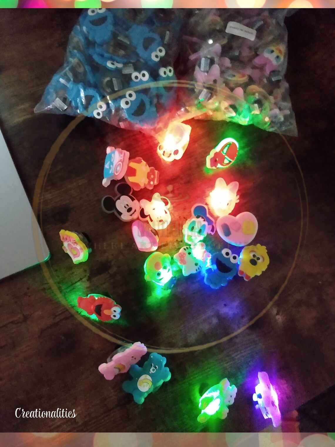 Croc Charm Set LED Croc Charms Light up Cartoon Charms Etsy