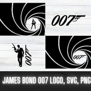 James bond 007 Logo, SVG, PNG