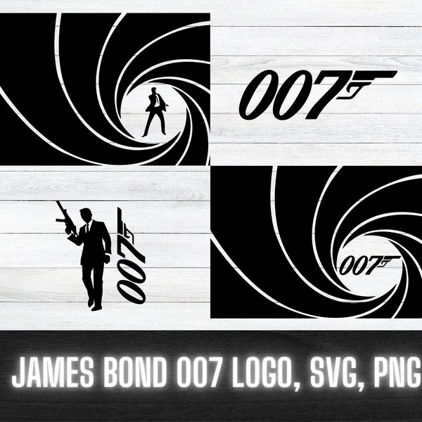 James bond 007 Logo, SVG, PNG