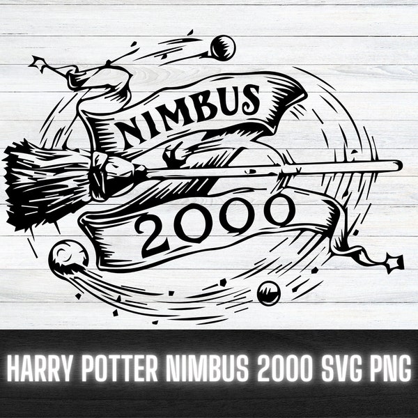 Magic Wizard, Nimbus 2000 SVG PNG