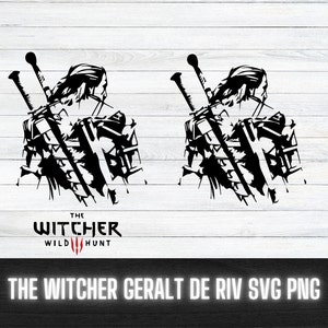 The witcher Geralt de Riv SVG PNG
