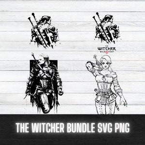The Witcher Bundle SVG PNG
