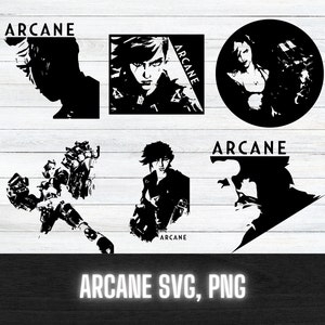 Arcane "League of Legends" SVG, PNG for Laser or other