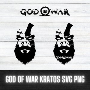 God of war Kratos SVG PNG