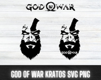 God of war Kratos SVG PNG