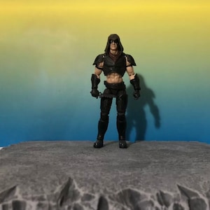 1:12 Scale Stone Diorama Base Detolf Action Figure Photography