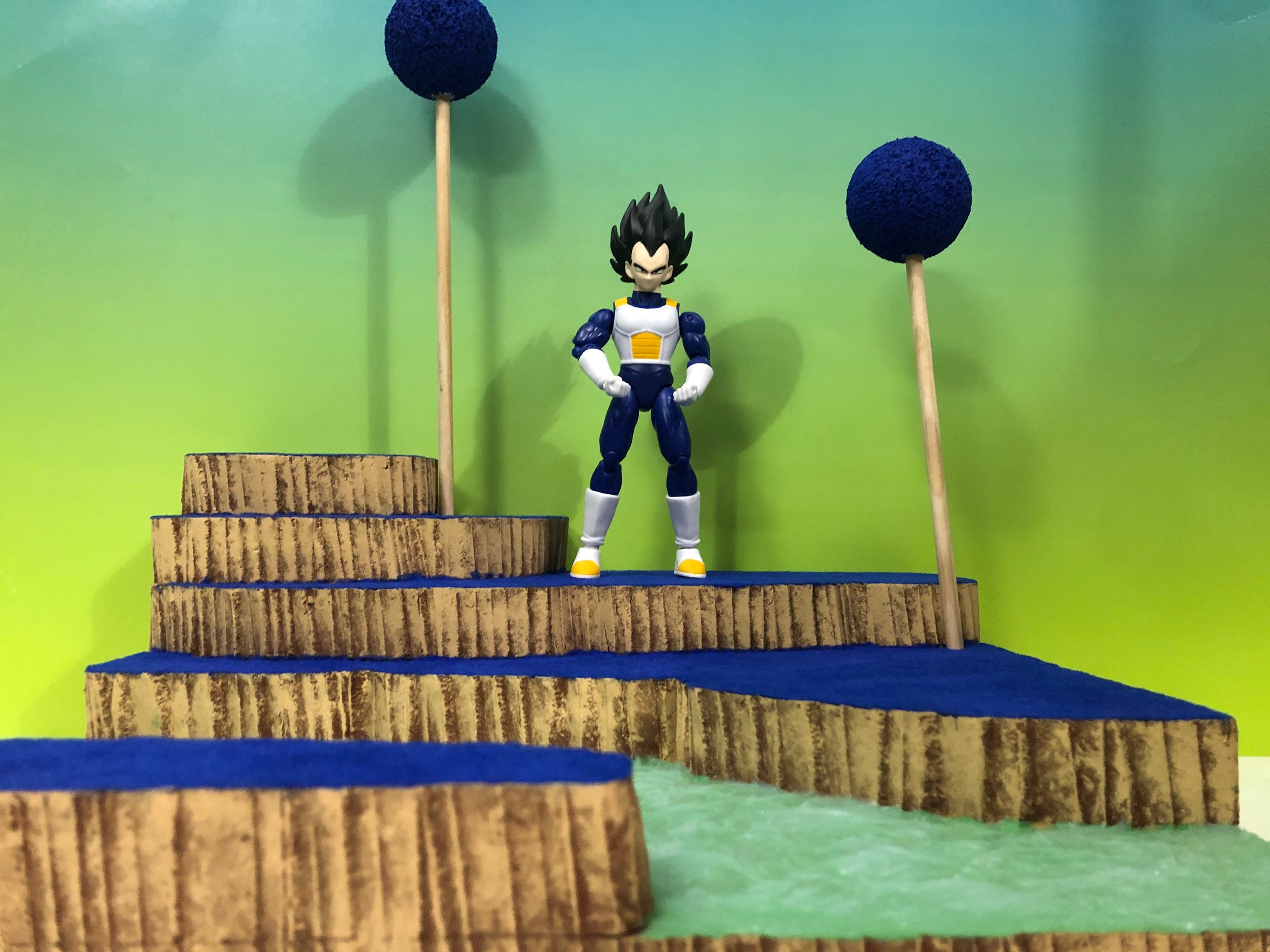 Free STL file Dragon Ball Saga Cell Diorama 🐉・Model to download