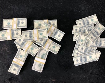 Money Bundle Prop Diorama Action Figure Photography