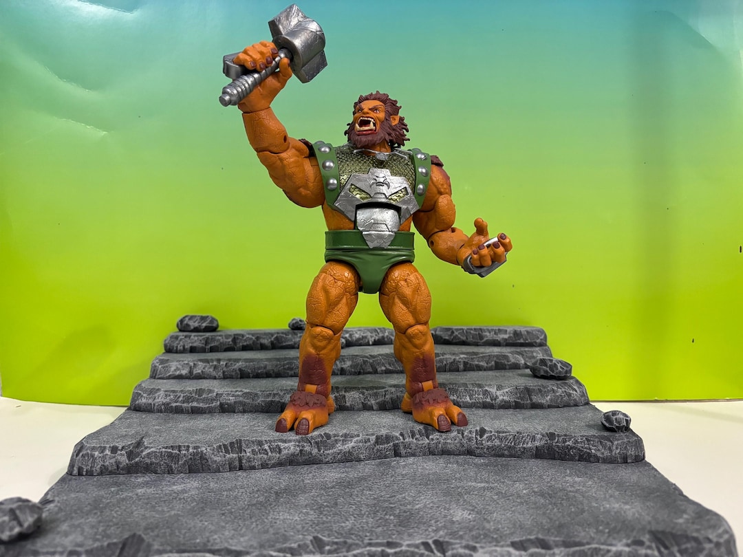 1:12 Stone Riser Diorama Base Detolf Action Figure Photography - Etsy