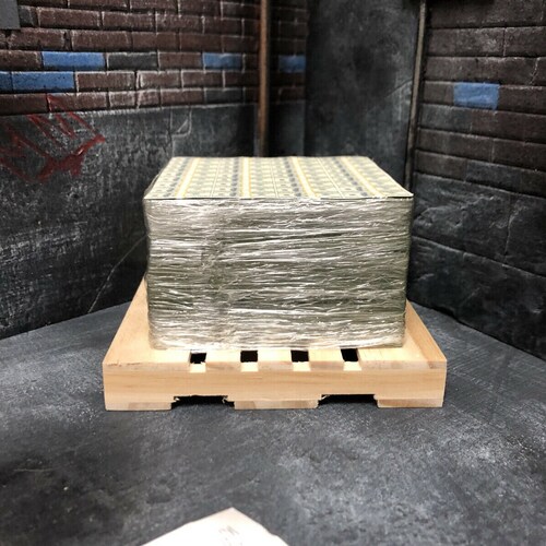 Money Bundle Prop Diorama Action Figure Photography Etsy