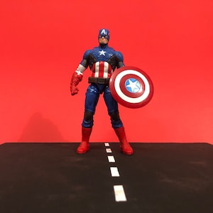 1:12 Scale Street Roadway Diorama Base Detolf Action Figure Photography