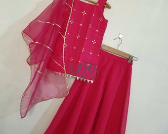 Roze Kurti-palazzoset