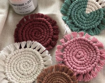 Macrame Coasters