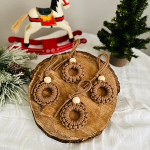 Boho Christmas Ornaments
