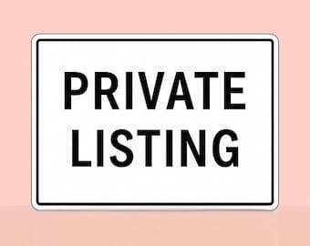 Private listing - Change size from a medium to a 26"x 35"