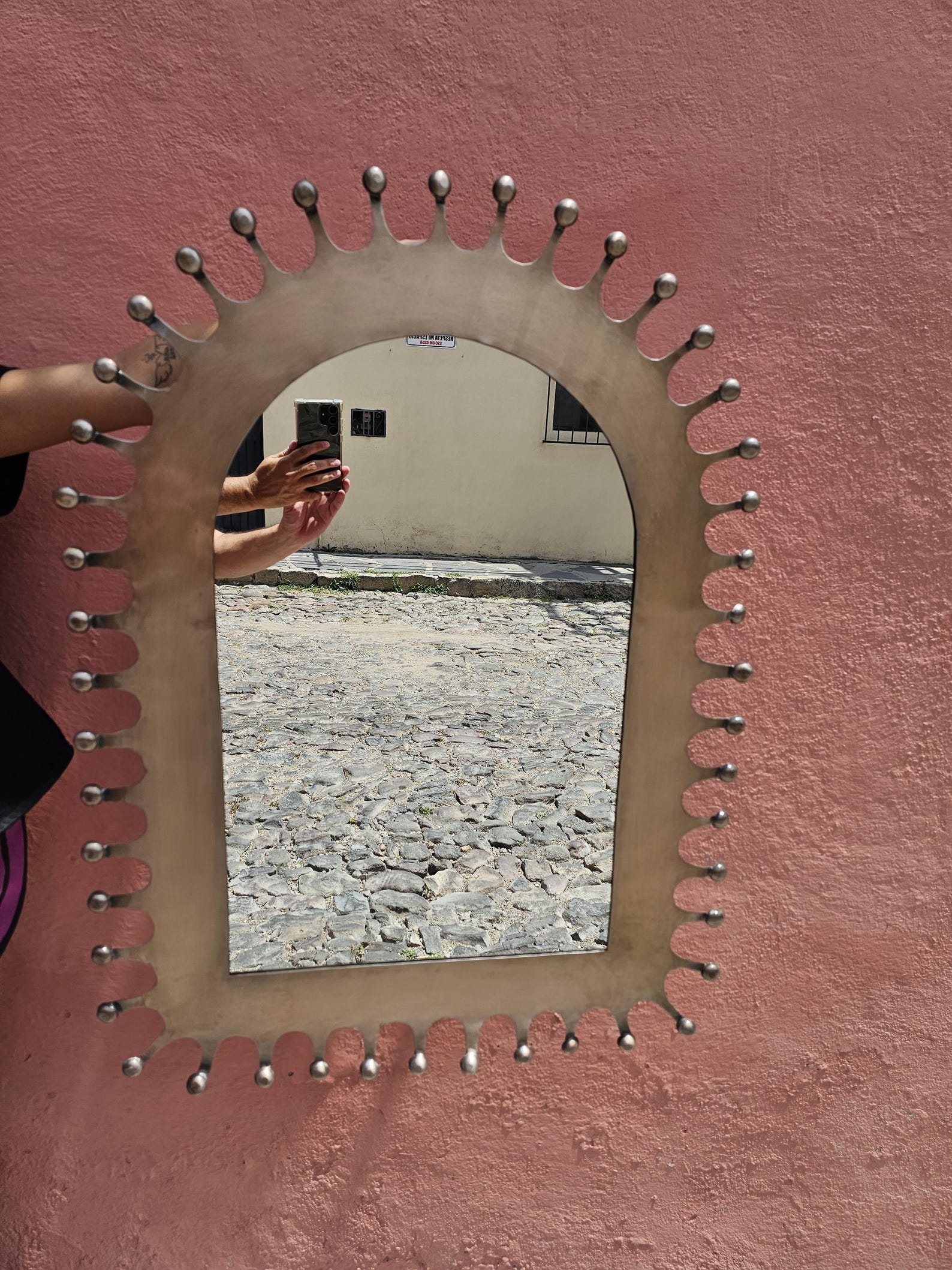 26x35 TIN MIRROR (copper color)