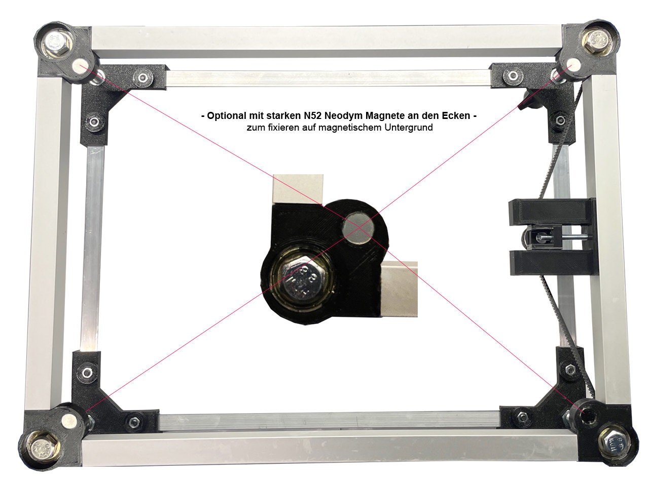  Lightobject Power Z Table/Bed for Small CO2 Desktop Laser  Machine (Ideal for K40 Upgrade) : Home & Kitchen