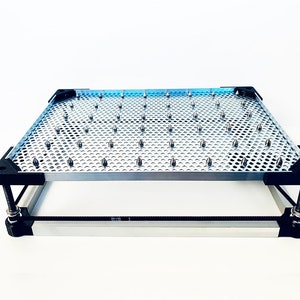 K40 Height adjustable table laser with tips - metal tips Z-Axis adjustable Co2 diodes