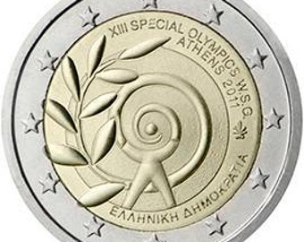2 euro coin from Greece 2011