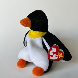 Ty waddle the Penjuin Beanie Baby Vintage Rare - Etsy