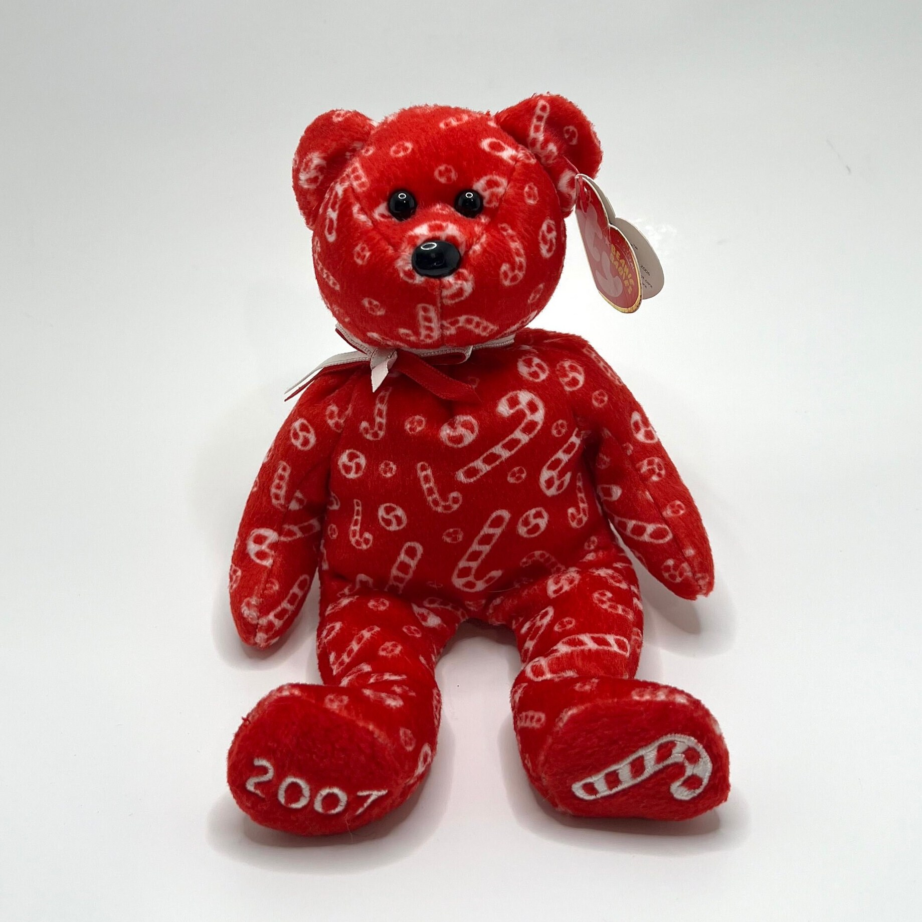 Candy cane beanie baby sale