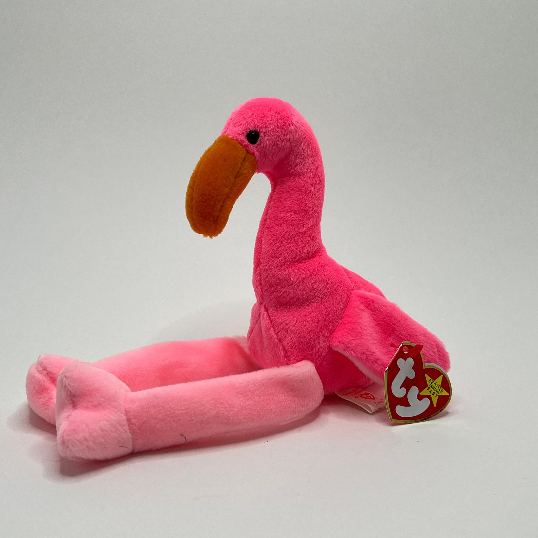 Pink flamingo cheap beanie baby