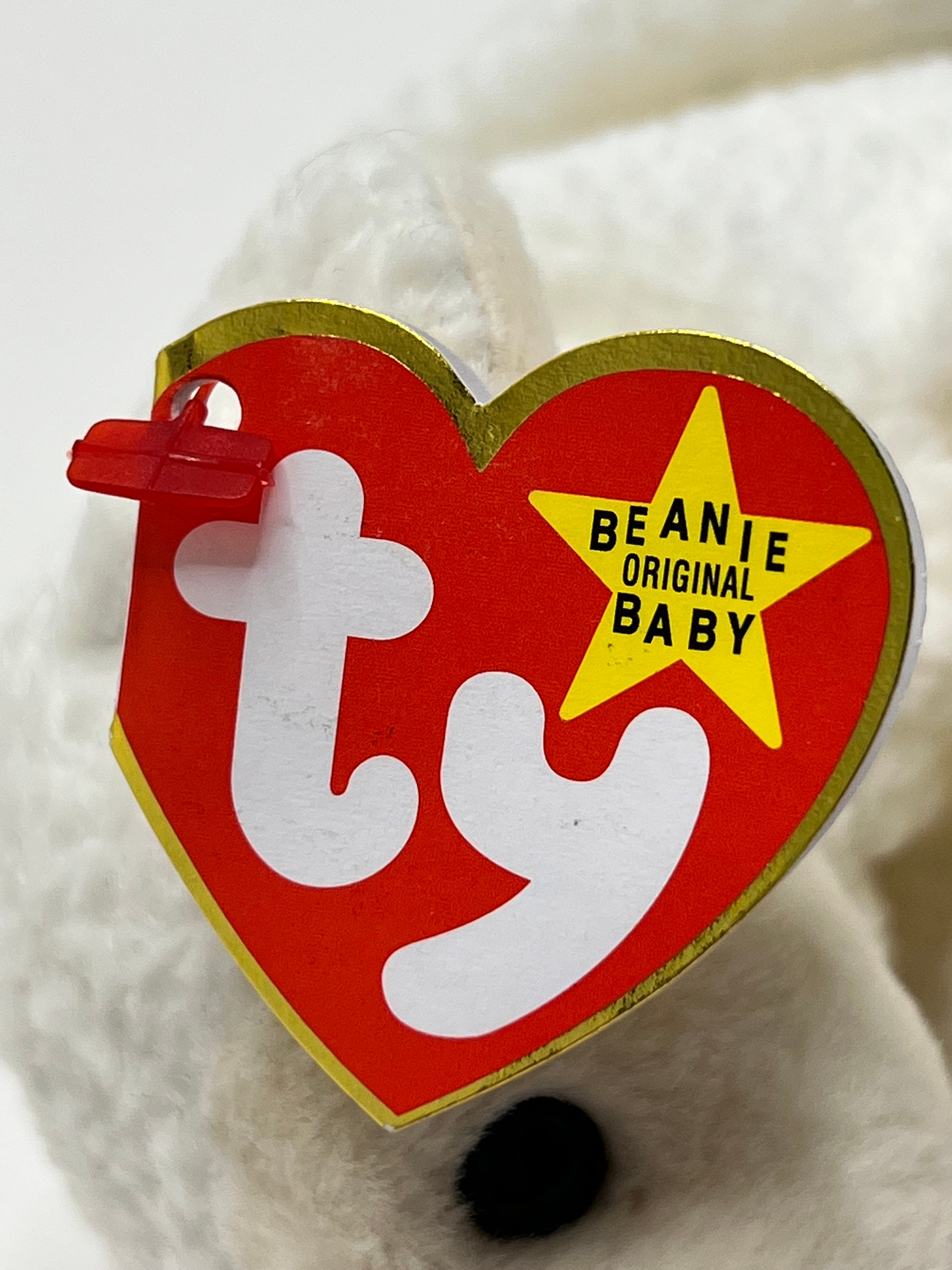 Ty fleece the Lamb Beanie Baby Vintage Rare and Etsy