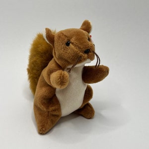 Ty &quot;Nuts&quot; the Squirrel Beanie Baby, Vintage, Rare and Retired