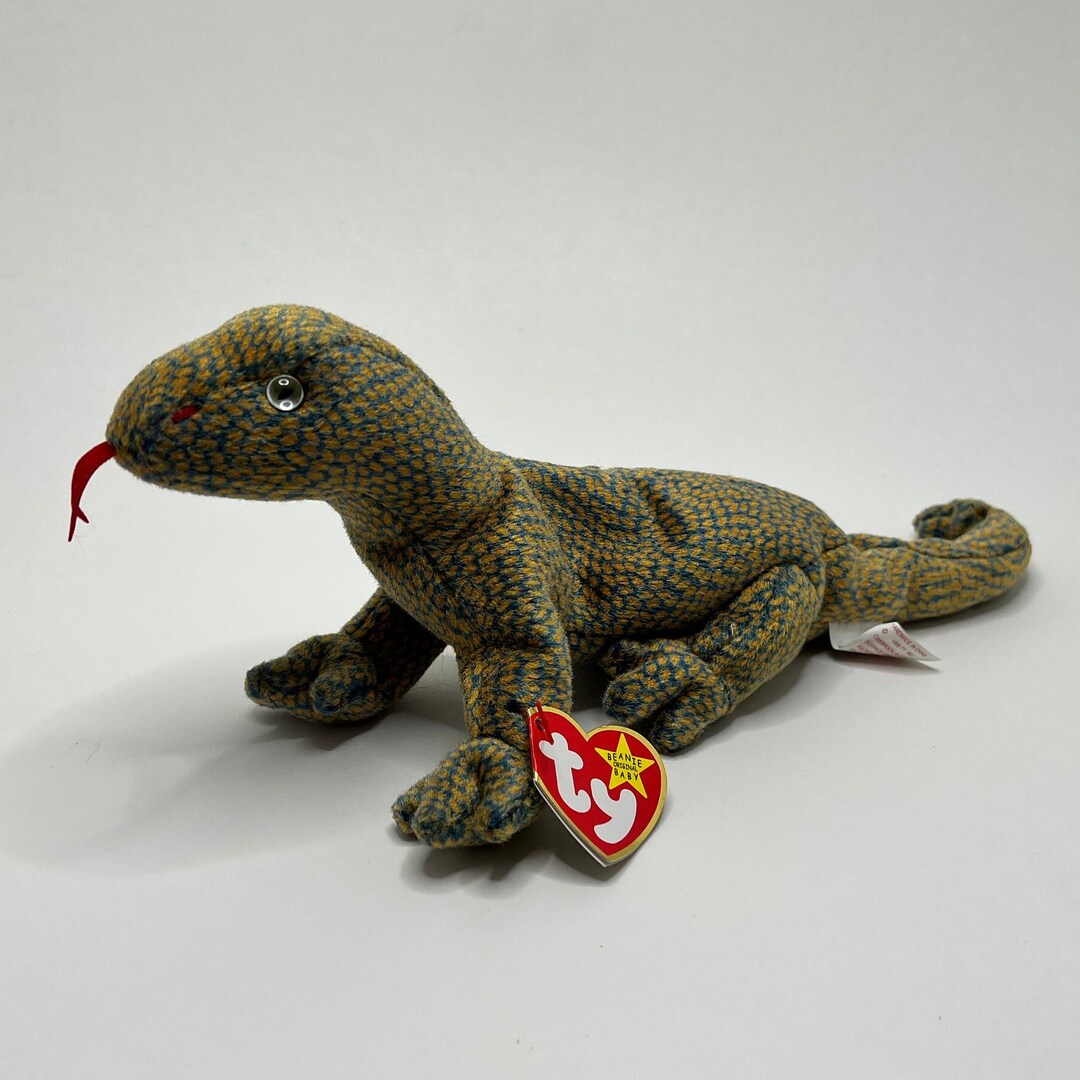 Ty scaly the Lizard Beanie Baby Vintage Rare and Etsy