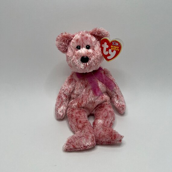 Valentine bear 2024 beanie baby