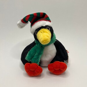 Ty &quot;Toboggan&quot; the Penguin Beanie Baby, Vintage, Rare and Retired