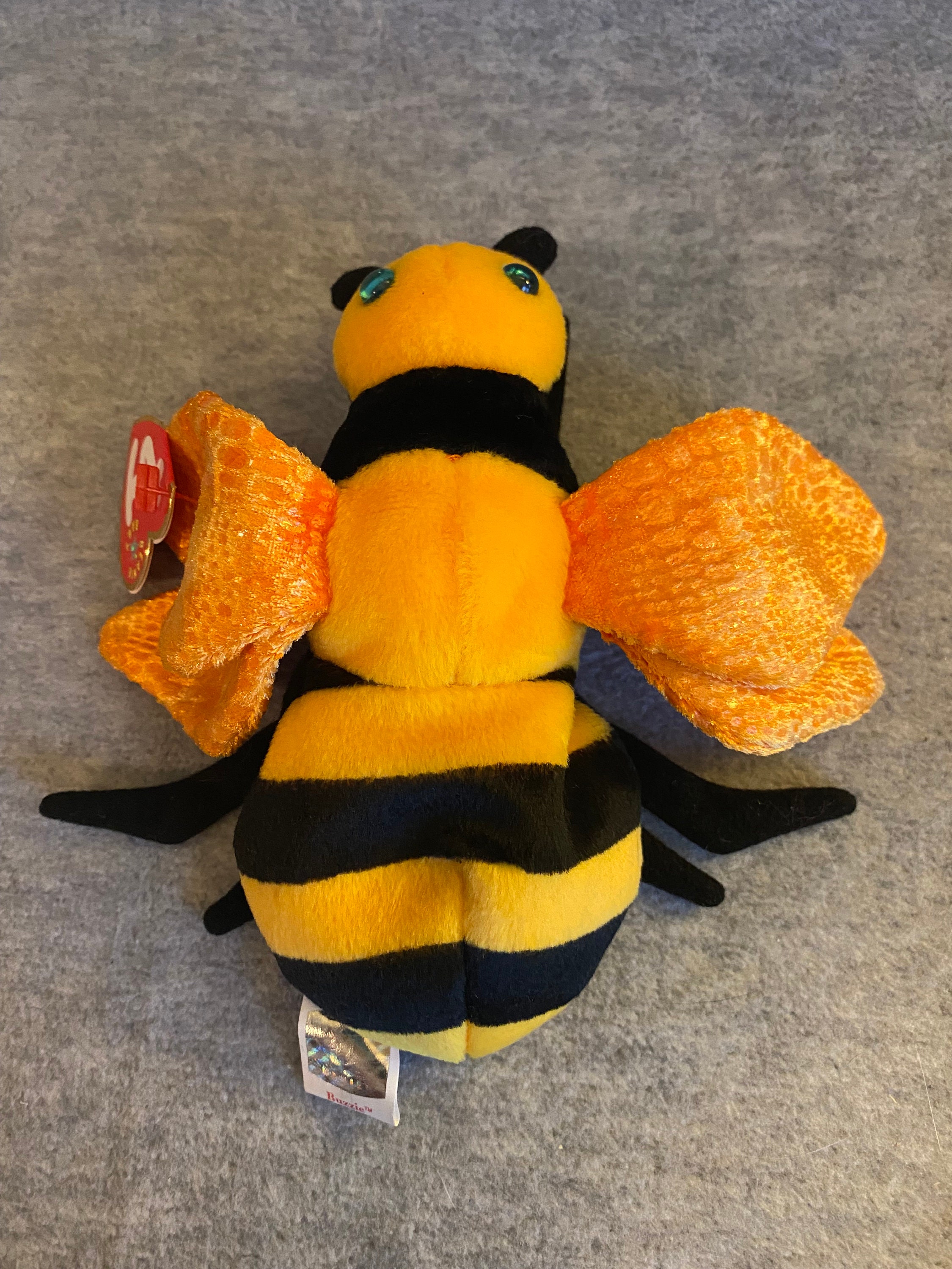 2001 Ty Retired Buzzie the Bee Beanie Baby MWMT | Etsy