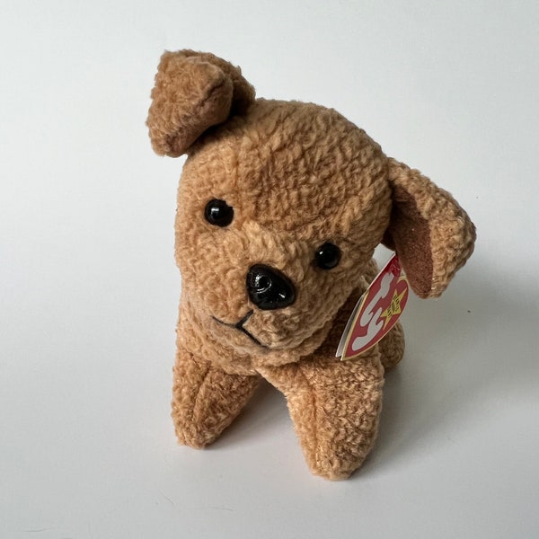 Rare Beanie Babies Terrier, Tuffy the Terrier Dog, Vintage Toys From The 90s and 2000s, Beanie Baby Animal, Ty Toy with Tags, plush toys