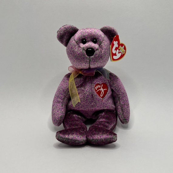 Ty 2000 Signature Bear Beanie Baby Vintage Rare and Retired
