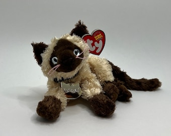 Ty 2004 Original Garfield S Dog Luca 7 Black Tan Brown Beanie Baby MWMT for sale online 