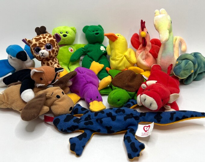 Ty Mcdonald's Teenie Beanie Babies Without Swing Tags, Your Choice